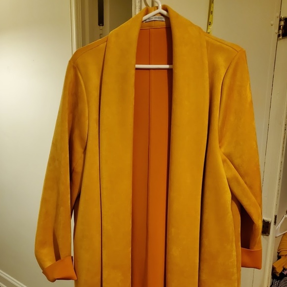 Zara Jackets & Blazers - ZARA tangerine swing coat